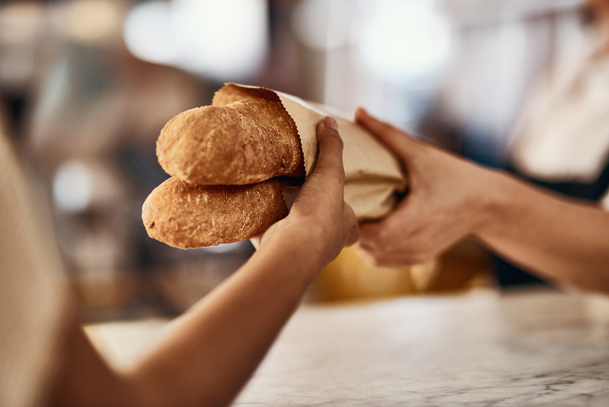 Freshly baked bread, one of life's simplest pleasures